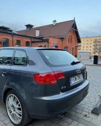 Audi A3 cena 21800 przebieg: 222000, rok produkcji 2006 z Olsztyn małe 211